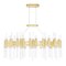 Cwi Lighting Orgue 72 Light Chandelier With Satin Gold Finish 1120P39-72-602 - alternate 2
